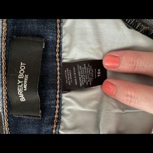 Express size 10 Barely Boot jeans
